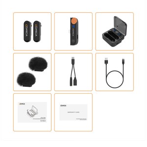 میکروفون بی سیم یقه ای کامیکا مدل Vimo S-MI
